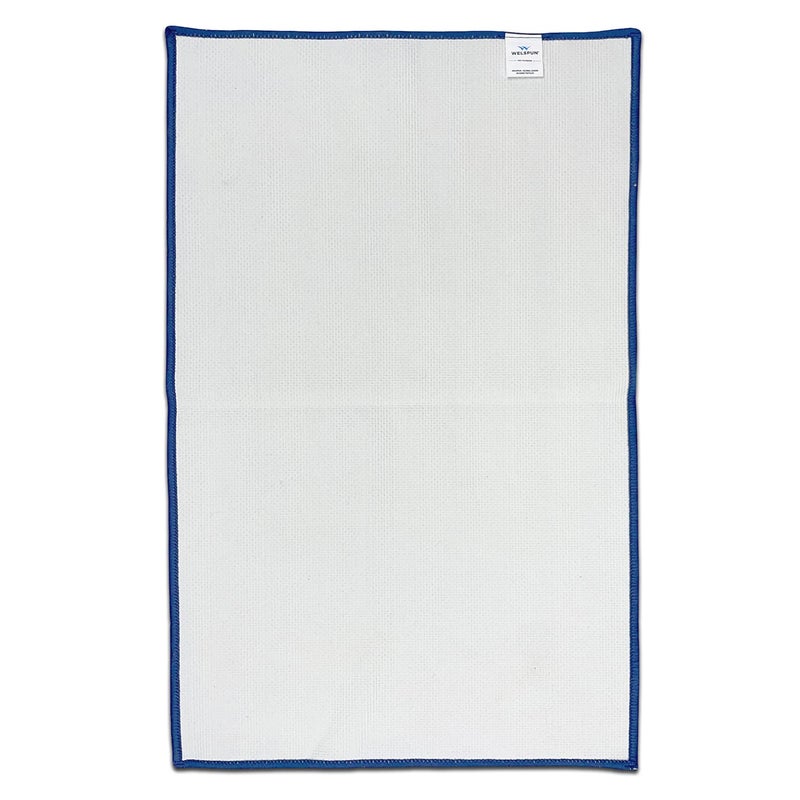 Welspun DRYLON Bath Mats Small Anti Skid HIGH Durability Stain Resistant Easy Care(Solid 40CMX60CM)-Dark Blue - Image 3