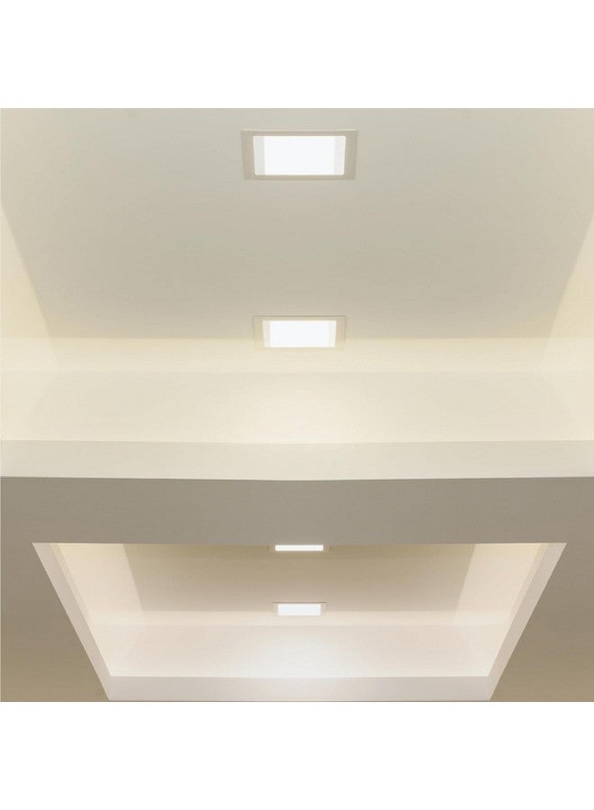 wipro Metal Garnet 8W Square LED Alpha Panel | Cool Day White (6500K) | Recessed Down Light for False Ceiling | Cutout - 110Mm*110Mm | Pack of 1 - Image 5