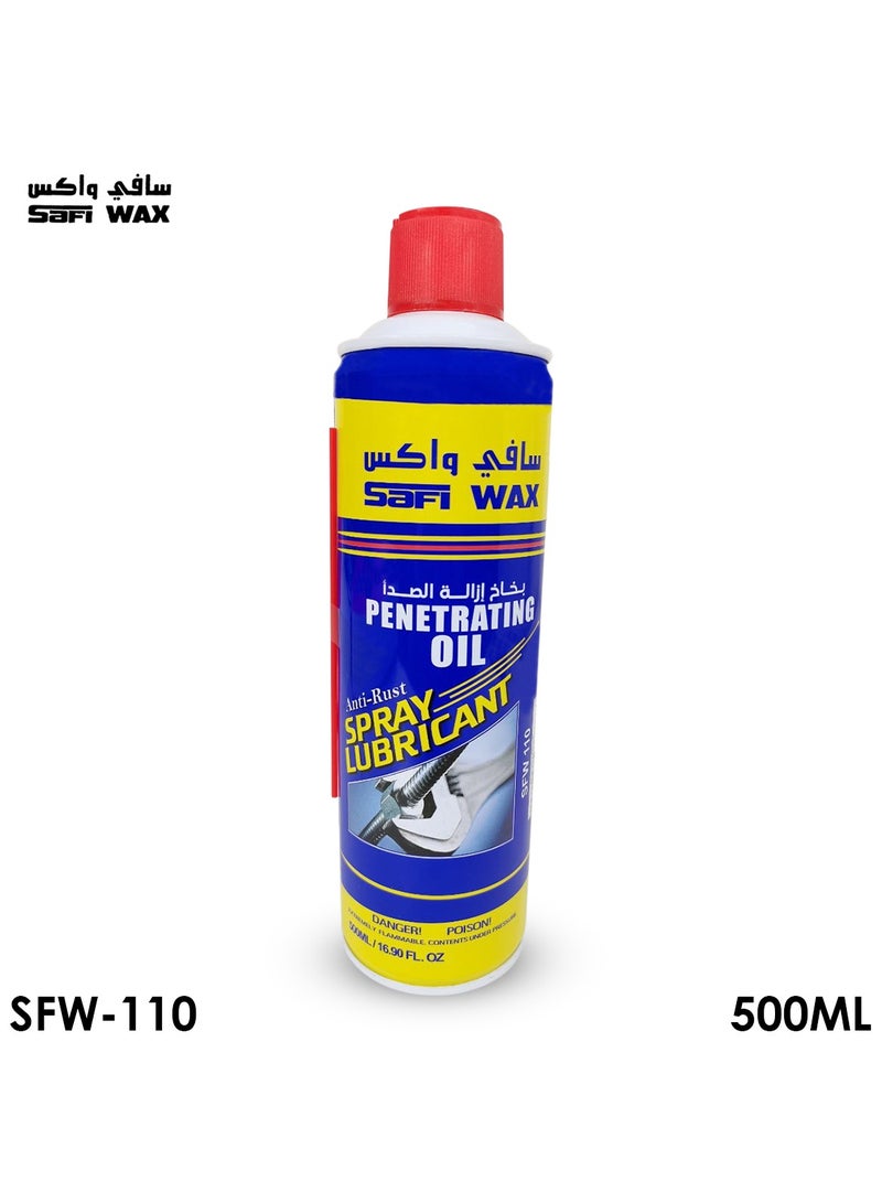 Safi WAX SAFI WAX The Ultimate penetrating oil anti Rust Busting Lubricant 500ml SFW-110 - Image 1