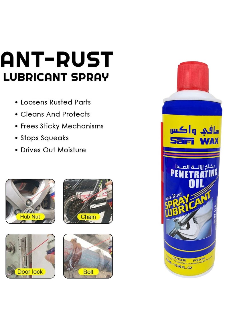 Safi WAX SAFI WAX The Ultimate penetrating oil anti Rust Busting Lubricant 500ml SFW-110 - Image 4