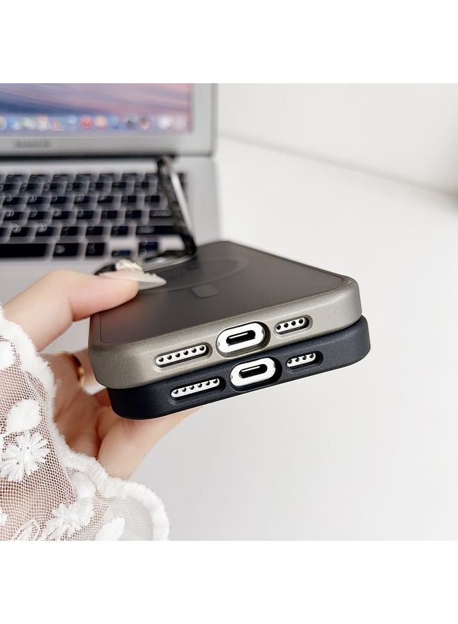 اس-توب جراب لهاتف iPhone 11 Pro Max J3 Magsafe Frame Bracket جراب هاتف مقاوم للصدمات - Image 3