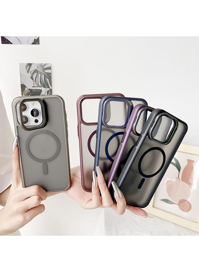 اس-توب جراب لهاتف iPhone 11 Pro Max J3 Magsafe Frame Bracket جراب هاتف مقاوم للصدمات - Image 2