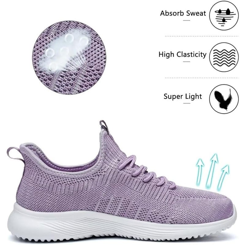 Lamincoa Womens Walking Shoes Slip On Lightweight Athletic Comfort Casual Memory Foam Tennis Sneakers for Gym Running Work - Image 4