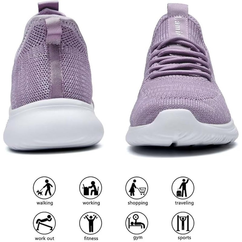 Lamincoa Womens Walking Shoes Slip On Lightweight Athletic Comfort Casual Memory Foam Tennis Sneakers for Gym Running Work - Image 5