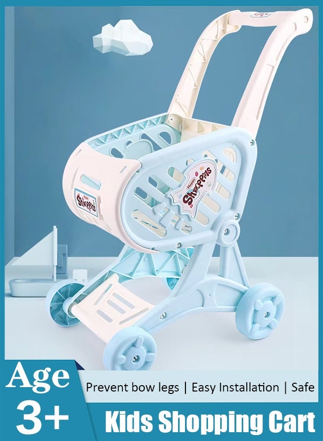 Shopping Cart Trolley Toy,Kids Shopping Cart Toy for Pretend Play and Role-Playing,Shop Toys and Games for Boys and Girls,Mini Supermarket Cart Pretend Play Set for Kids  - Image 1