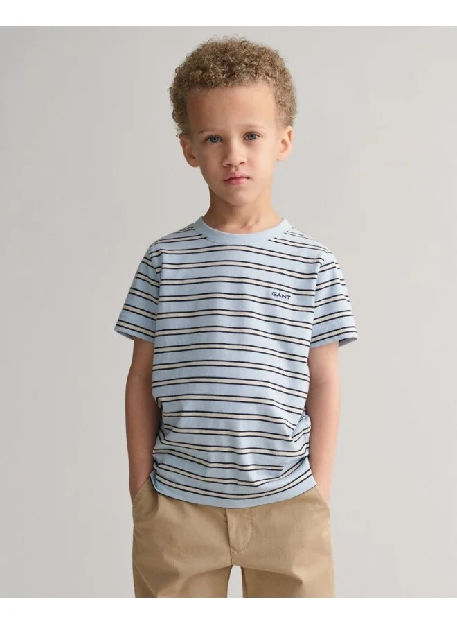غانت Kids Striped T-Shirt