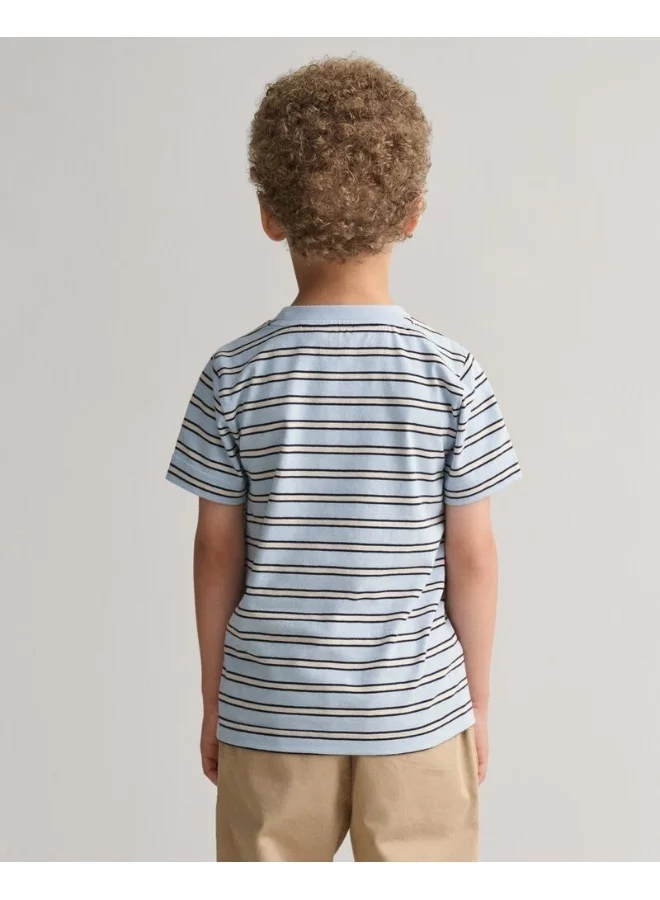 غانت Kids Striped T-Shirt
