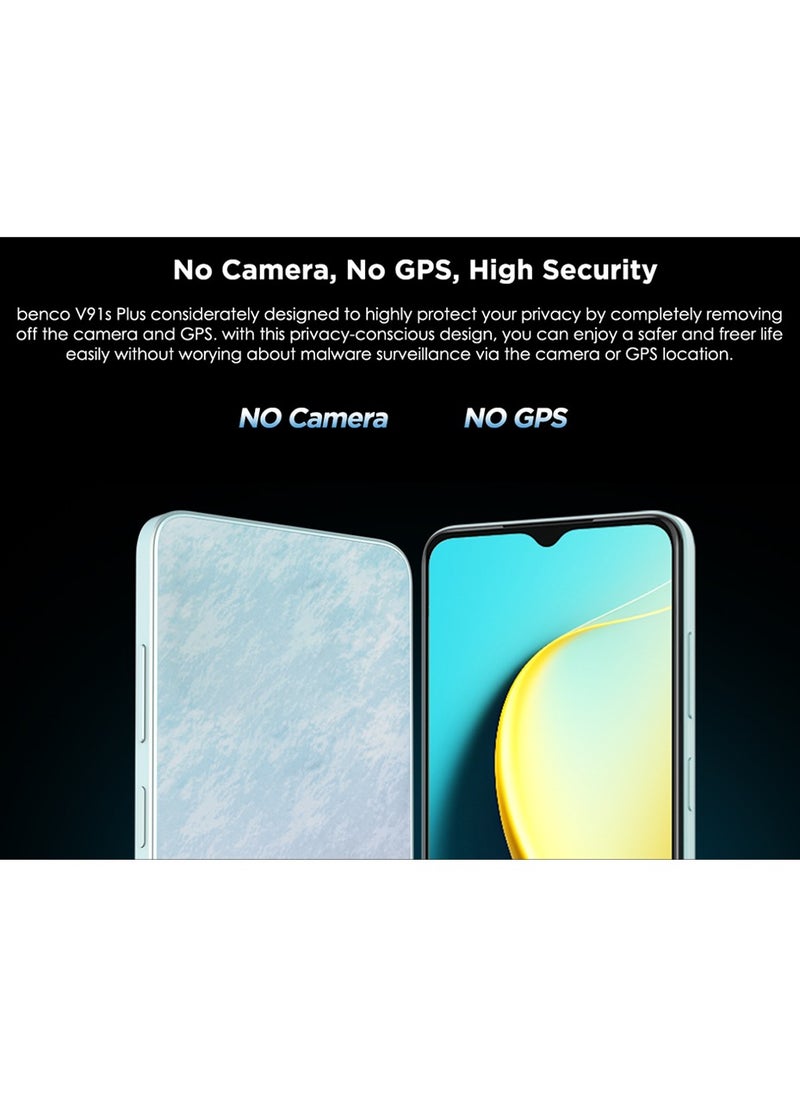 Service Zone - V91s Plus Dual Sim Grey 6GB RAM 128GB 4G LTE Smartphone Without Camera & GPS - Image 1