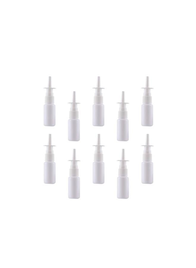 كلاراكو 20 قطعة 20 مل زجاجات بخاخ أنفي فارغة قابلة لإعادة التعبئة بخاخات رذاذ دقيقة وعاء قارورة لمحلول ملحي زيوت السفر الطبي - Image 3
