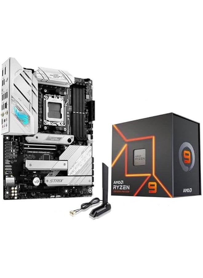 Arabest AMD Ryzen 9 7900X 12-Core Processor with ASUS ROG Strix B650-A Gaming WiFi 6E MotherboardBundle  - Image 1