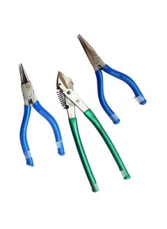 TOOLBUX TOOLBUX Silk Thread Jewellery Making Pliers and Cutter 3Pcs Combo Multicolour Precision Jewellery Tools for Crafting Essential Pliers and Cutter Set for DIY Jewellery  - Image 1