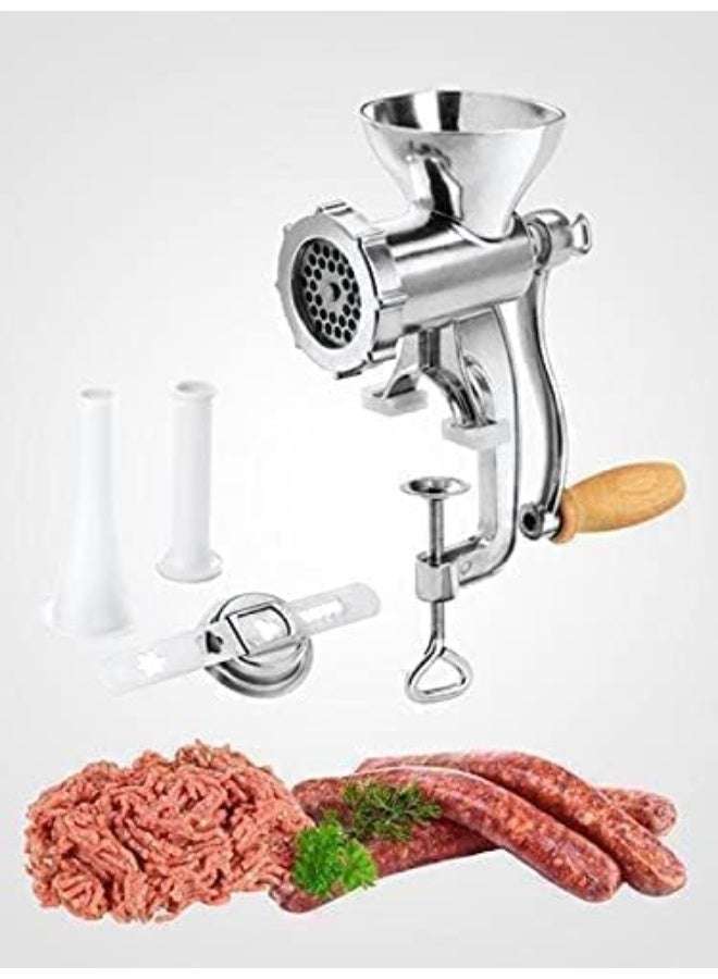 Manual Meat Mincer and Biscuit Maker Machine - Made of Zahr - Size 10 - Image 2