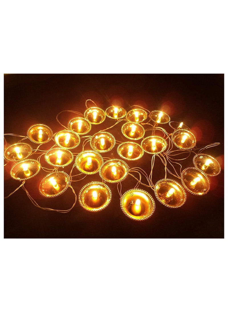 Generic LED Diya Set of 20 Pieces for Diwali and  Festivals  - Image 1