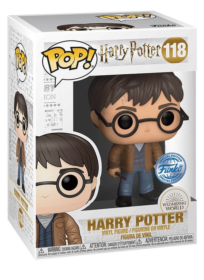 Funko Funko Pop! Wizarding World: Harry Potter Holding Two Wands (Harry & Elder Wand ) (Exclusive) #118  - Image 2
