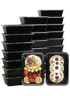 Reusable Plastic Containers, Meal Prep Containers 20PCS