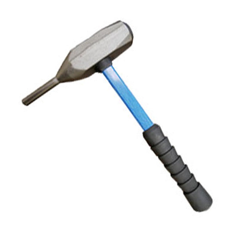 COUNCIL TOOL BackOut Punch 34 Diameter BO Hammer 14 Fiberglass Handle with Forged steelhead Made in the USA BO750FG - Image 2