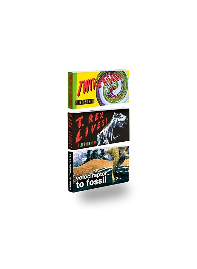 Fliptomania Dinosaur Animation Flipbooks 3 Pack - Image 1
