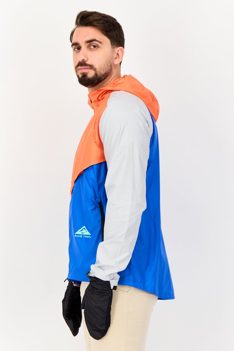 Nike Men Storm Fit Trail Running Jacket, Multicolor - Image 2