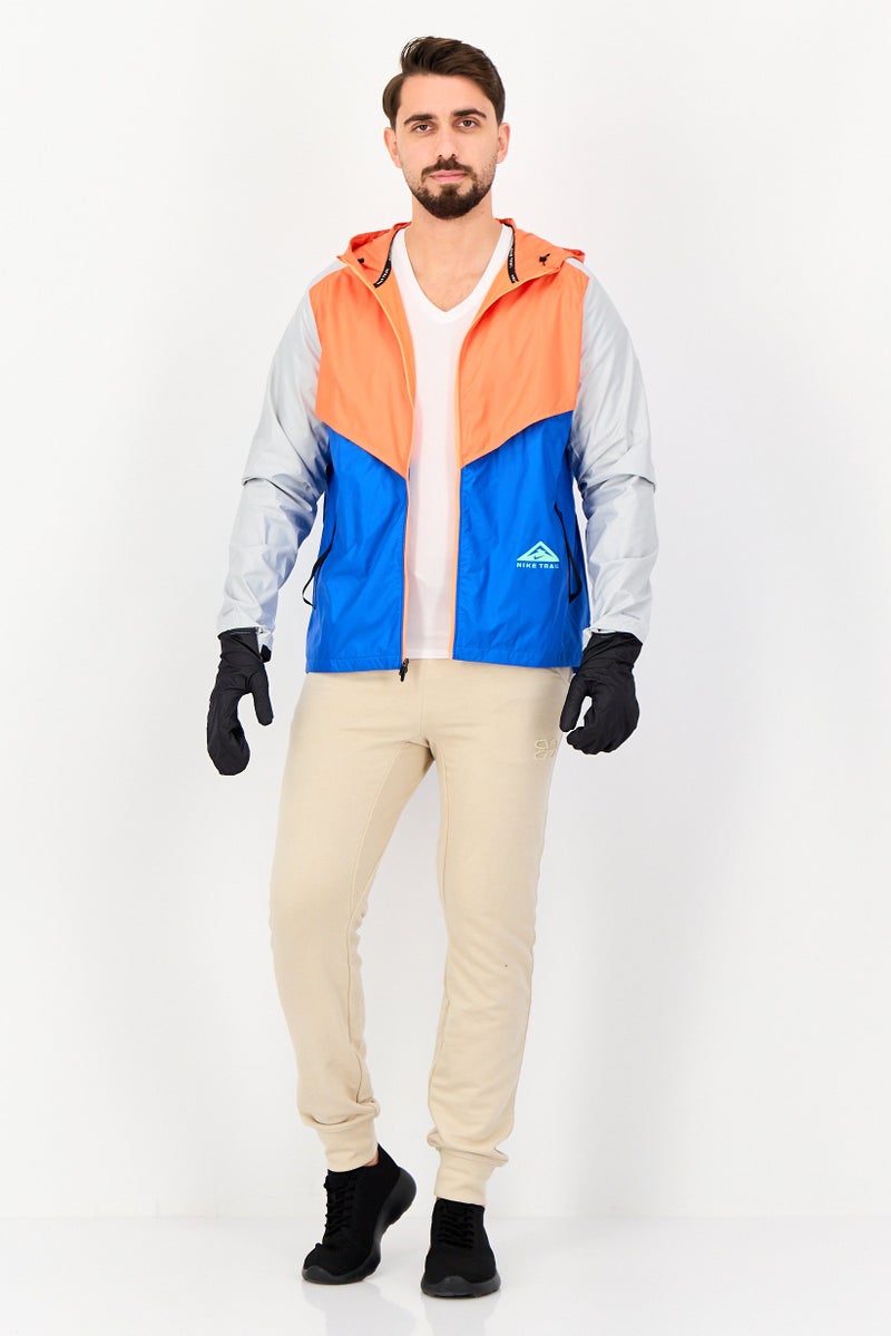 Nike Men Storm Fit Trail Running Jacket, Multicolor - Image 3