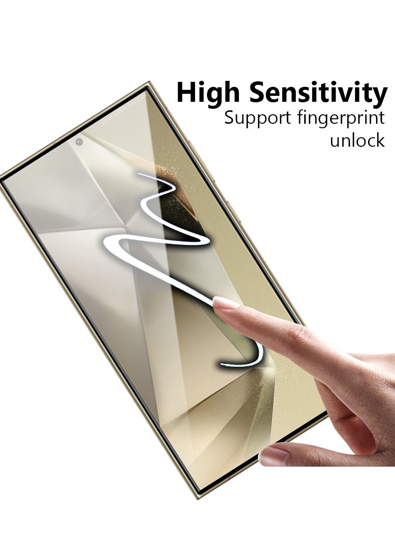 Case Up Screen Protector For Samsung Galaxy S24 Ultra 9H Hardness Tempered Glass Film, Bubble Free Easy Installation, Full Coverage, Anti Scratch And Touch Sensitive - Image 5