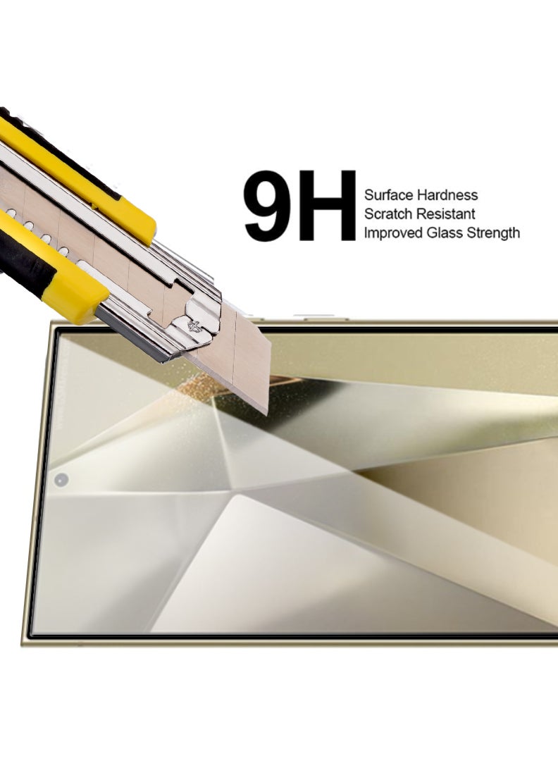 Case Up Screen Protector For Samsung Galaxy S24 Ultra 9H Hardness Tempered Glass Film, Bubble Free Easy Installation, Full Coverage, Anti Scratch And Touch Sensitive - Image 4