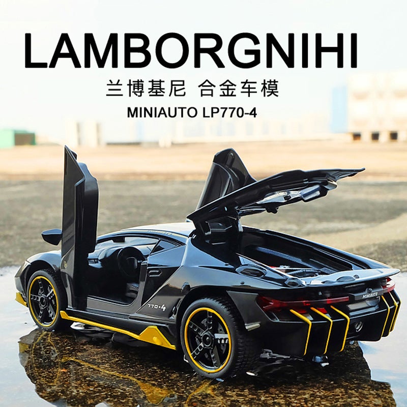 (Boxed) 1:32 Car Model Kidsren'S Alloy Model Boy Car Artificial Toy Car - Image 2
