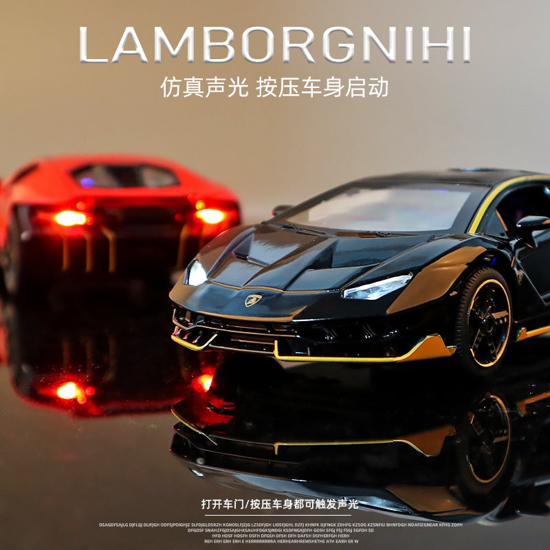 (Boxed) 1:32 Car Model Kidsren'S Alloy Model Boy Car Artificial Toy Car - Image 3