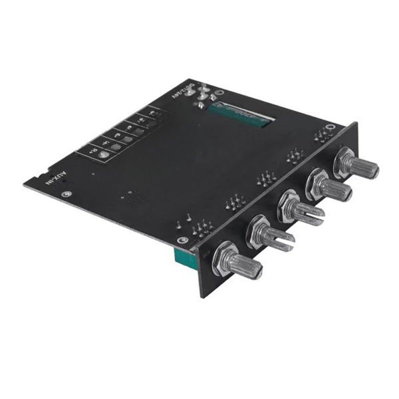 2.1-Channel Audio Amplifier Module: 36*25*10mm Cooling Fin, Stable Contact Performance - BT AUX Dual Input Audio Power Amplifier Module for Home Audio Setups - Image 5