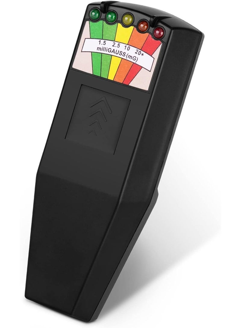 المحمولة LED EMF المجال الكهرومغناطيسي شبح الصيد كاشف المعدات غير الطبيعية اختبار 50Hz-20000Hz الأسود - Image 1