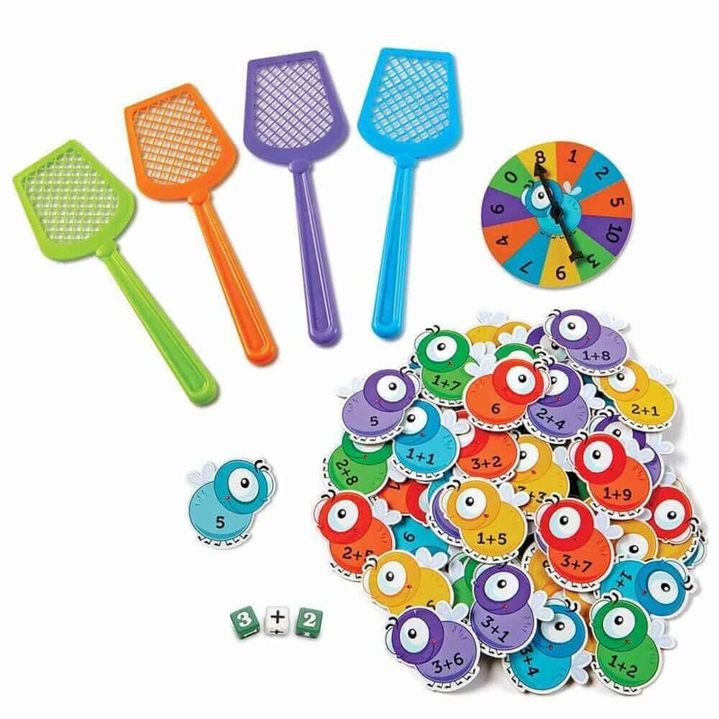 Learning Resources Mathswatters Addition & Subtraction Game - Math Games, Numbers Flash Cards, Classroom And Preschool Must Haves, Montessori, Fine Motor Skills Manipulatives, Kindergarten - Image 2