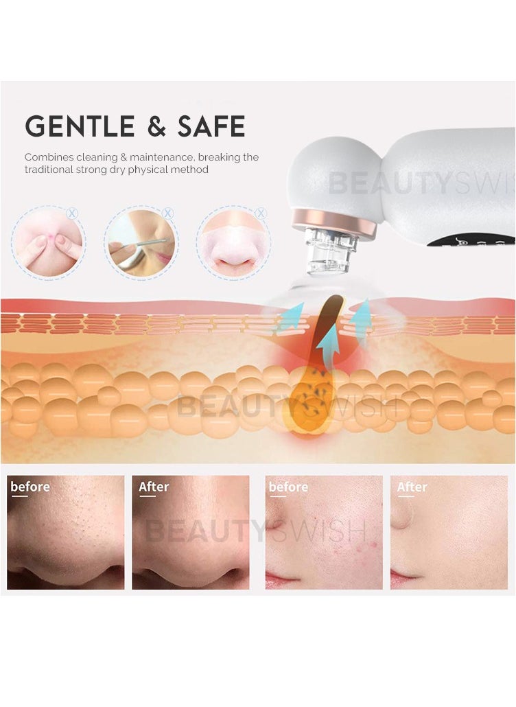 Prime Super Micro Bubble Beauty Instrument Blackhead Remover Vacuum Suction Facial Beauty Clean Skin Tool  - Image 2