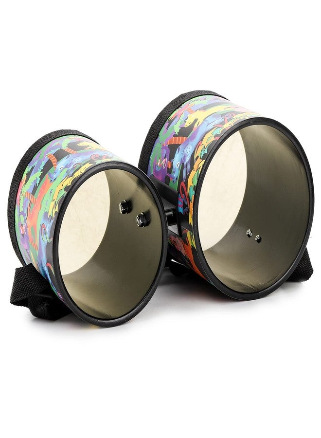 Tosnail 5" and 6" Bongo Drum with Storage Bag and Mallets, Hand Drum Set, Percussion Musical Instrument for Christmas Birthday Gift, Jungle Party Decoration - Image 3