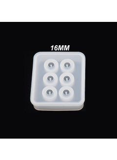 Hobizubi 5 Pieces - Round Beads Rosary Resin Silicone Mold -16 mm 249  - Image 1