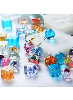 Hobizubi 5 Pieces - Round Beads Rosary Resin Silicone Mold -16 mm 249  - Image 3