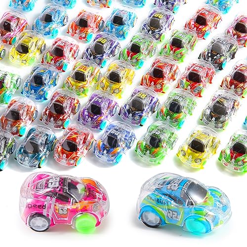 Benzem 50 Pcs Mini Pull Back Cars Set Pull Back Racing Vehicles for Kids Toddlers Bulk Toys Party Favors Treasure Box Classroom Prizes Pinata FillersGoodie Bag Stuffers for Boys Girls - Image 1