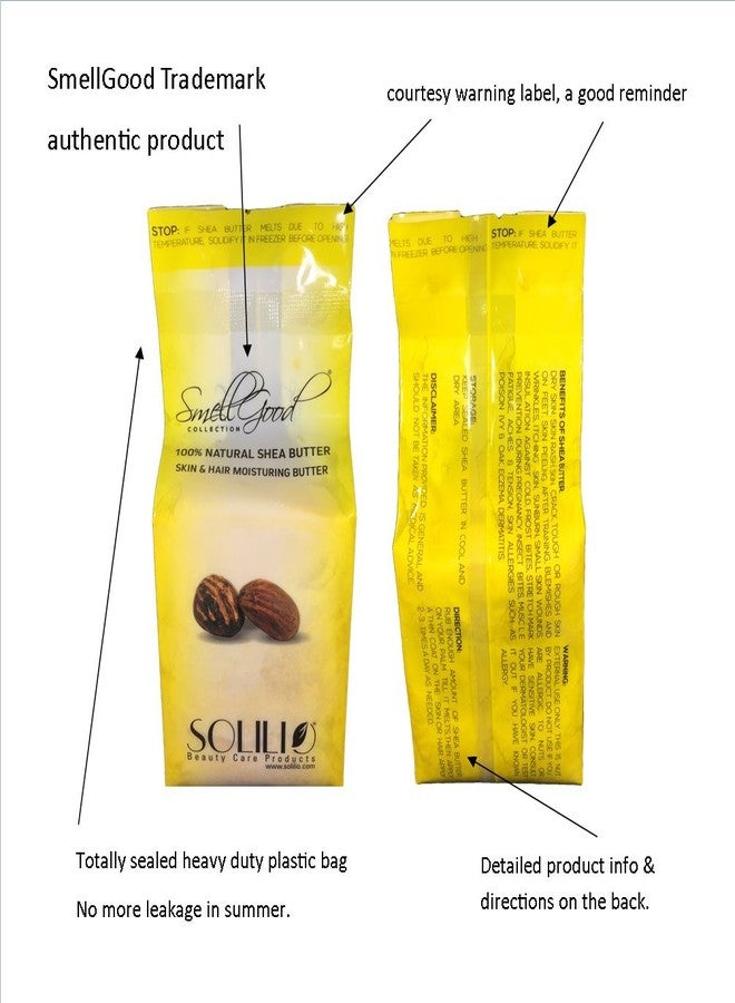 smellgood 2 Pack Combo 2lb Ivory Shea Butter & 2lb Yellow Shea Butter - Image 5
