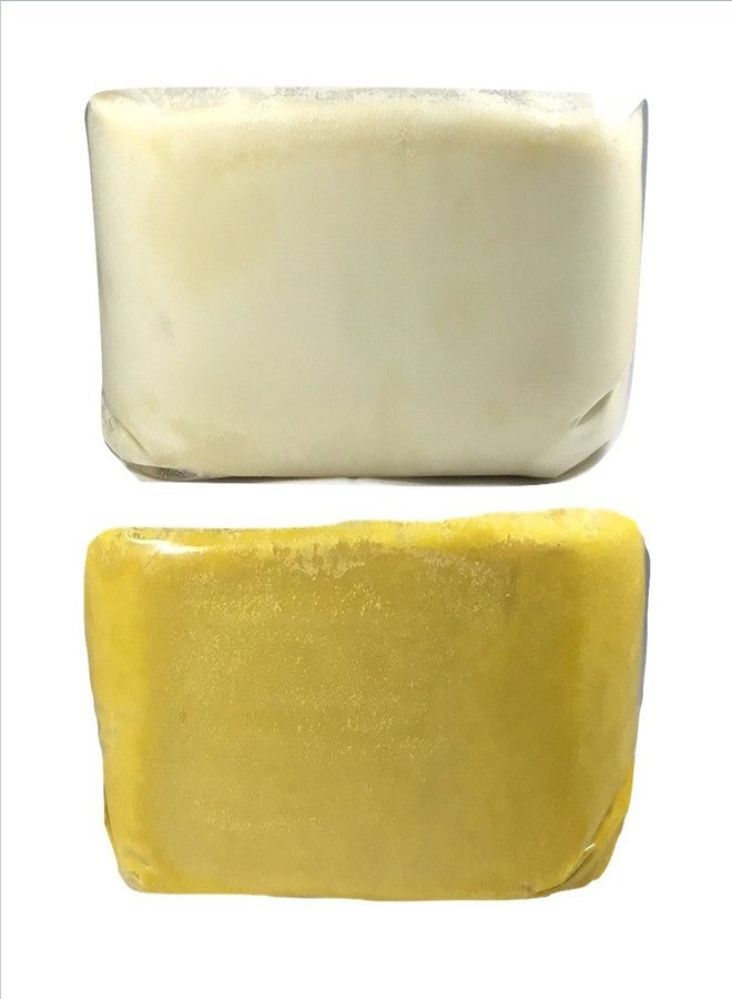 smellgood 2 Pack Combo 2lb Ivory Shea Butter & 2lb Yellow Shea Butter - Image 1