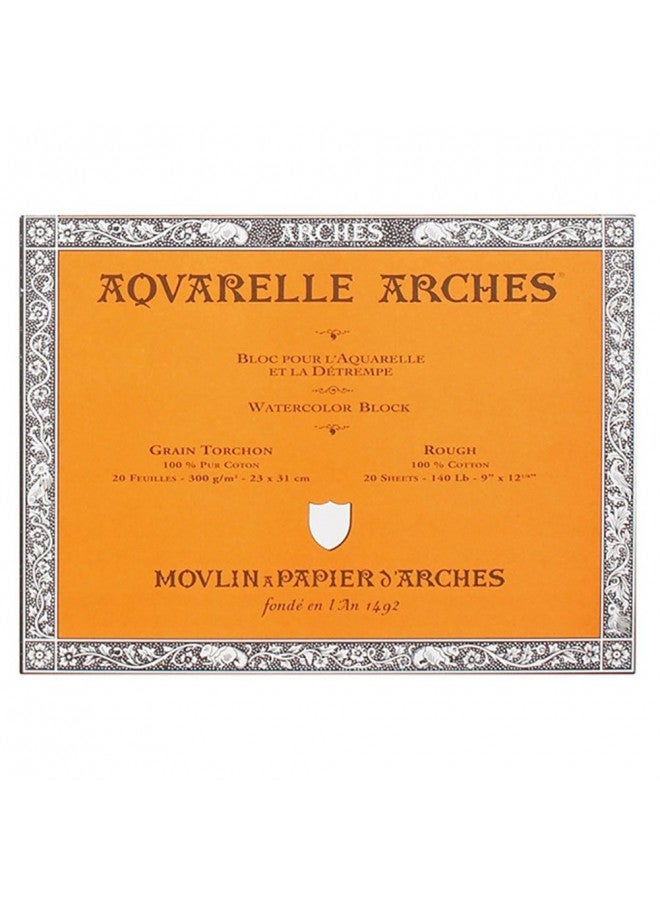 Arches Watercolor Block, Rough 10"X14" - Image 1