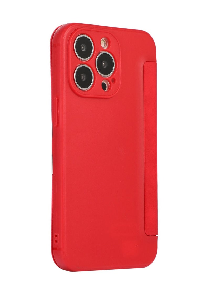 Suteni Flip Cover Leather Protective Hidden Card Slots Phone Case for iPhone - Image 2