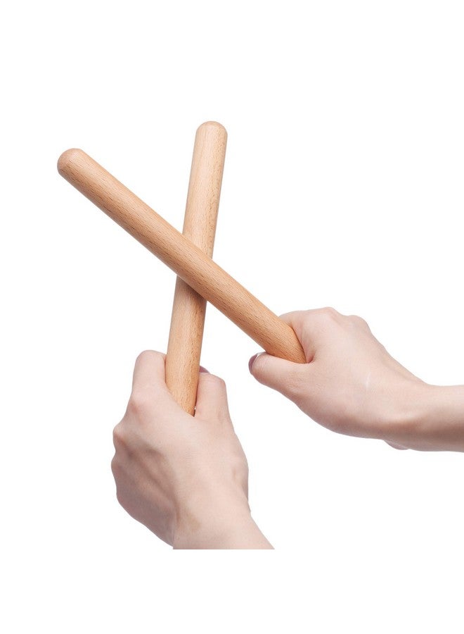 ميهي مجموعة من 16 عصا موسيقية لومي للأطفال، عصي إيقاعية مقاس 8 بوصات مع حقيبة حمل - Image 2