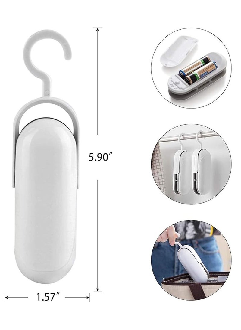 Mini Portable Sealing Machine, Handheld Heat Sealer for Plastic and Food Bags, Battery Operated Snack Sealer  - Image 5