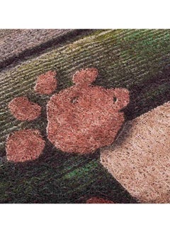Generic 40*60cm Home Rainbow Series Entrance Door Mat Porch Dust-proof Wear-resistant Floor Mat Home Entrance Stepping Mat Dog Paw Print (HOME-3)  - Image 5
