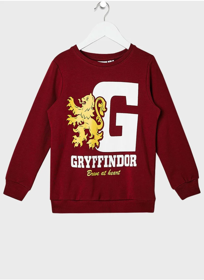 NAME IT Kids Gryffindor Sweatshirt