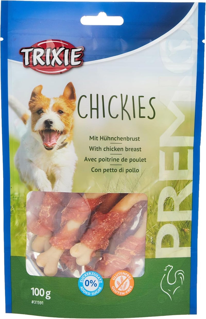 Trixie Premio Chickies Dog Treats - 100G - Image 1