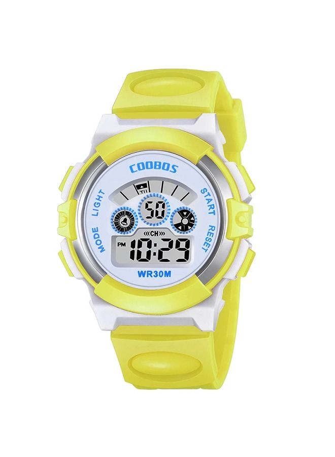 Coobos Kids Water Resistant Rubber Digital Watch  - Image 1