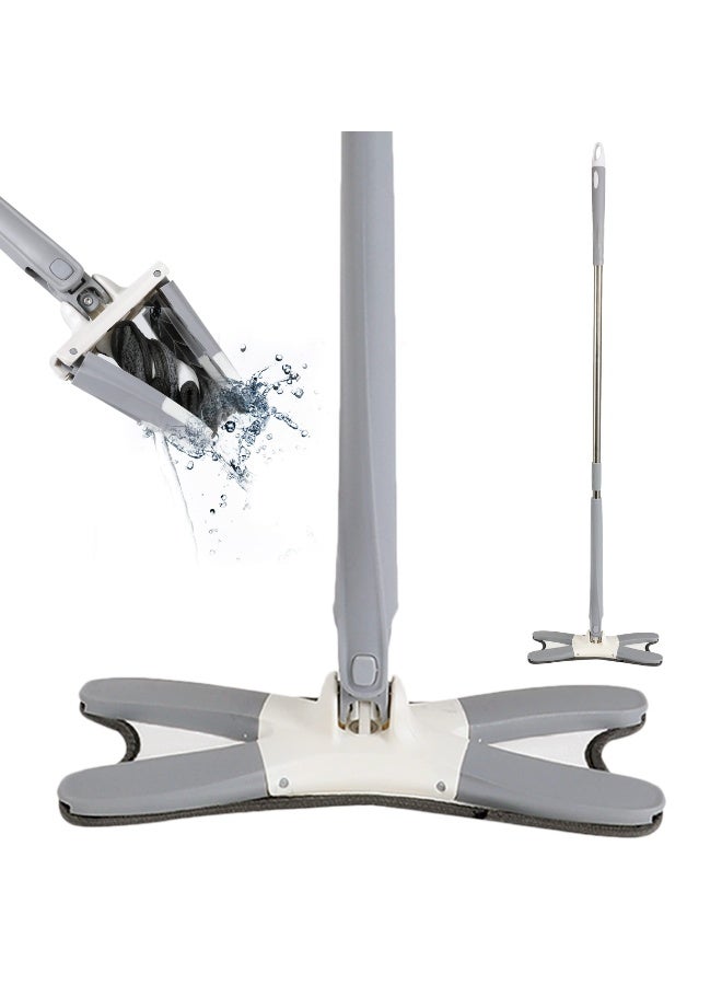 Mop for Floor Cleaning, Dust Mop with Self Wringing, Ceramic Floor, Wood Floor Cleaner Mop - Image 2