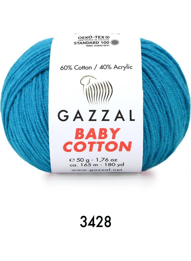 Gazzal Baby Cotton Amigurumi 50GR - Knitting Yarn 