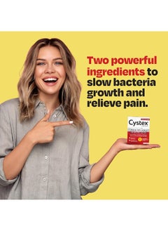 Cystex Cystex UTI Pain Relief, Maximum Strength, Relieves Pain & Urgency of Urinating, 48 Count  - Image 5