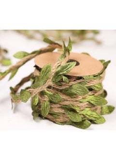 Ozan Tuhafiye Wicker Corded Leaf Ribbon 10 Meters  - Image 1