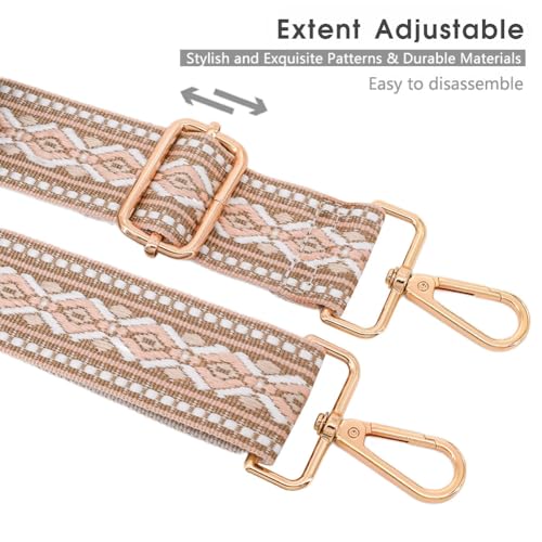 ROYGBCP Purse Straps Replacement Wide Crossbody Shoulder Strap For Bags Purse Extender Accessories Guitar Straps - Image 4